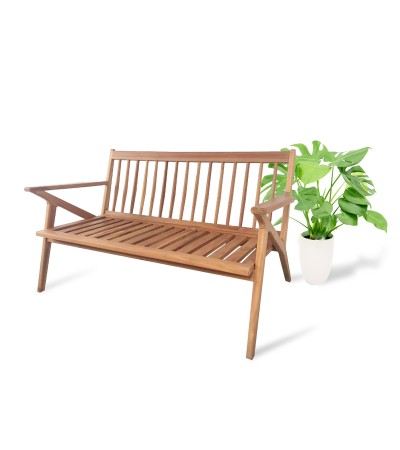 Garden bench Gudang, teak wood