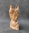 Rama and Sita - Balinese wood carving