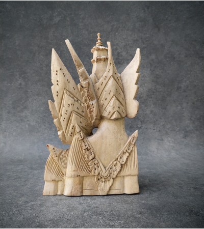 Rama and Sita - Balinese wood carving