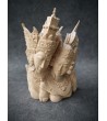 Rama and Sita - Balinese wood sculpture