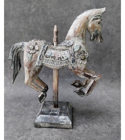 Balinese Sculpture - Wooden Carousel Horse