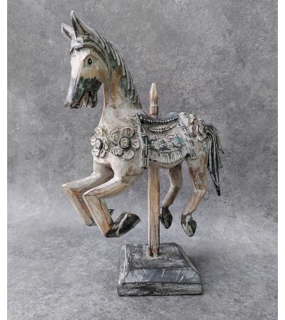 Balinese Sculpture - Wooden Carousel Horse