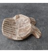 Hand carved suar wood bowl - Two joined hands