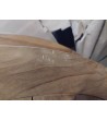 OUTLET Stół ogrodowy okrągły Matahari 120 cm,Teak, meble ogrodowe
