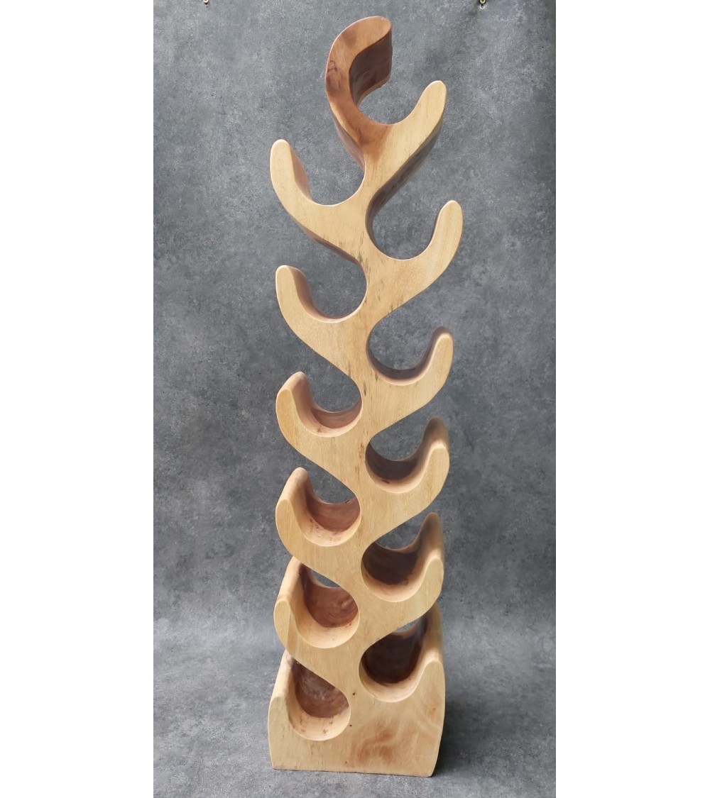 OUTLET Original stand for 12 bottles of wine - Suar wood OUTLET Original stand for 12 bottles of wine - Suar wood