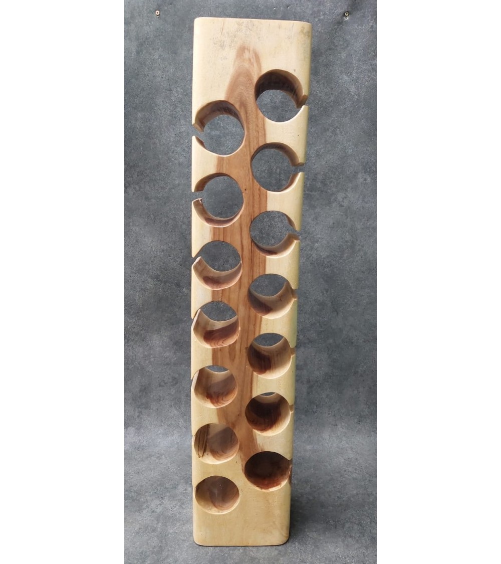 OUTLET Original Wine Rack 14 Bottle, Solid Suar Wood OUTLET Original Wine Rack 14 Bottle, Solid Suar Wood