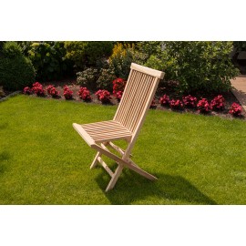 Folding garden chair Java, Teak