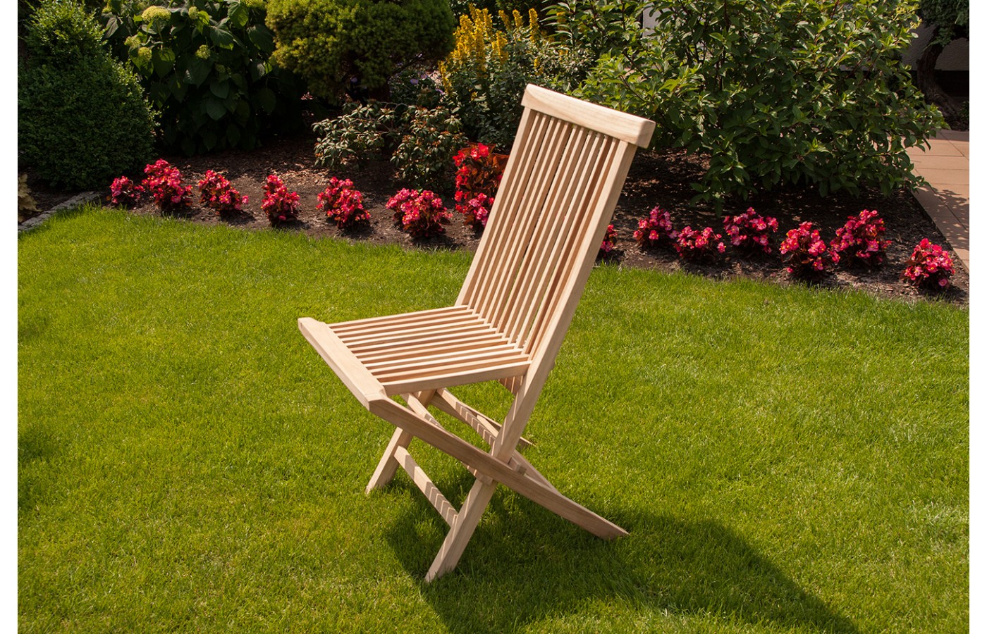 Folding garden chair Java, Teak