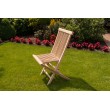 Folding garden chair Java, Teak