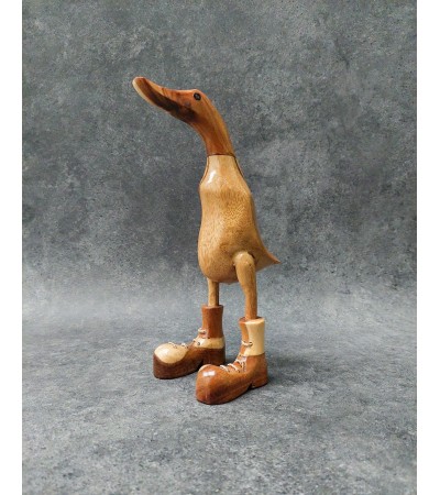 Handcrafted Balinese Standing Duck XS