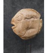 Garden sculpture Fish, teak wood