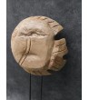 Garden sculpture Fish, teak wood