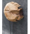 Garden sculpture Fish, teak wood