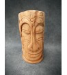 "Smile of Serenity" sculpture in suar wood