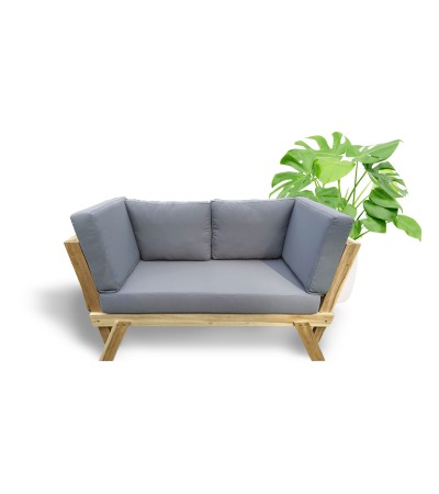 WYPRZEDAŻ - Sofa rozkładana, Teak