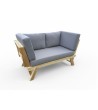 WYPRZEDAŻ - Sofa rozkładana, Teak