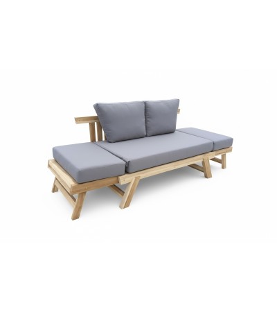 Fold-out sofa, Teak