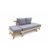 Fold-out sofa, Teak
