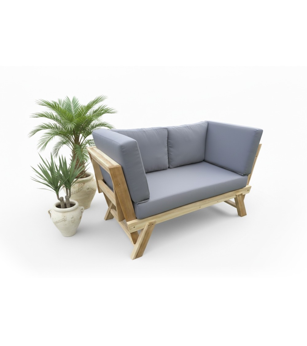 WYPRZEDAŻ - Sofa rozkładana, Teak