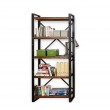 Bookcase made of antiqued wood, Teak