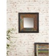 Mirror frame from antiqued wood, Teak