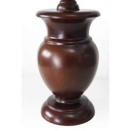 Wooden lamp, Teak