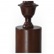 Wooden lamp, Teak