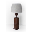 Lampa drewniana, Teak