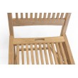 Folding garden chair with handle, Teak wood