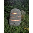 Stone garden lamp