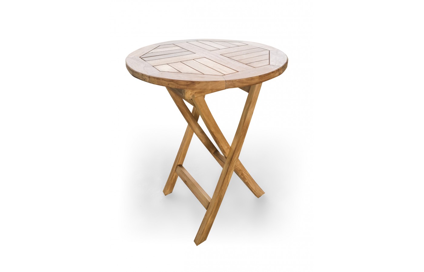 Folding garden table Andir - 75 cm, Teak