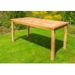 Rectangular garden table, Teak 160x80 cm