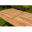 Rectangular garden table, Teak 160x80 cm