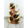 Original Wine Rack 6 Bottle, Solid Suar Wood