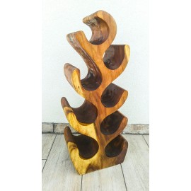 Original Wine Rack 8 Bottle, Solid Suar Wood