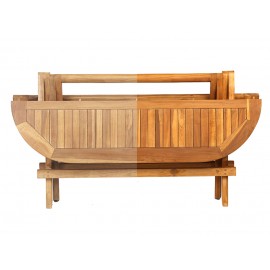 Impregnation of teak furniture