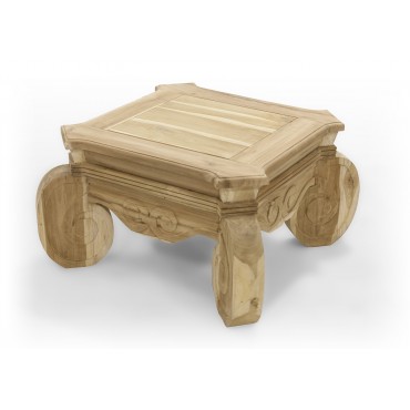 Coffee table, carved, Teak
