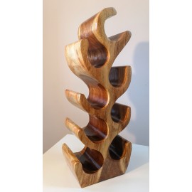 Original Wine Rack 8 Bottle, Solid Suar Wood