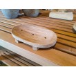 Wooden soap dish, Teak wood