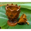 Dragon Fruit-shaped teak casket