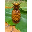 Pineapple fruit-shaped teak casket