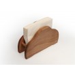 mahogany napkin rack