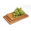 mahogany kitchen tray set