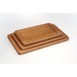 mahogany kitchen tray set