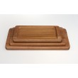 mahogany kitchen tray set