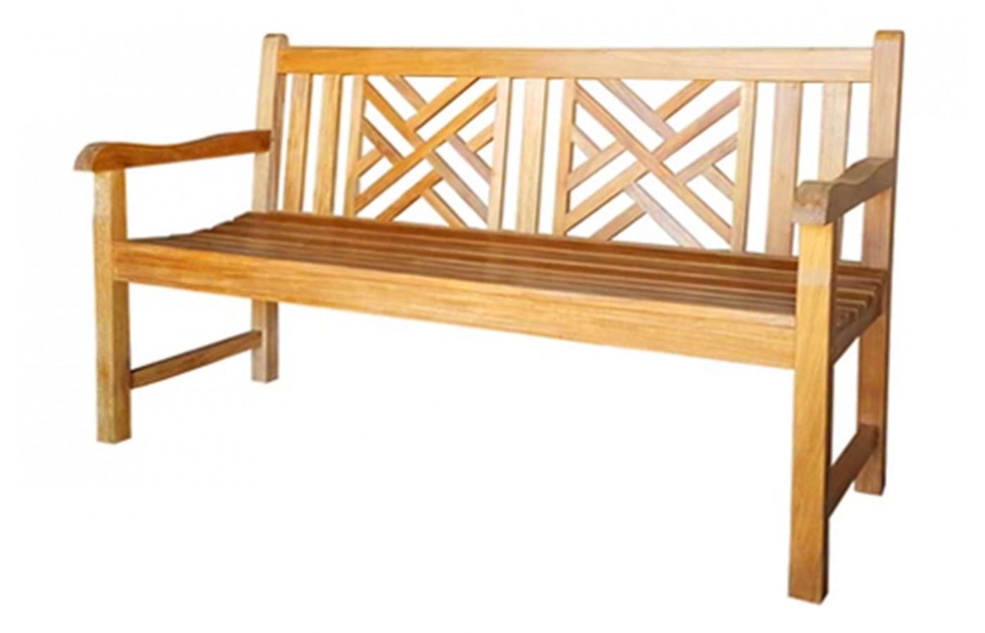 Garden teak bench Wakana 150 cm