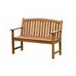 Garden teak bench Wasa 100 cm