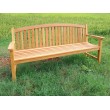 Garden teak bench Wasa 100 cm