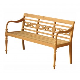 Ławka ogrodowa Dewi 150 cm teak