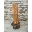 Lampa ogrodowa z drewna teak